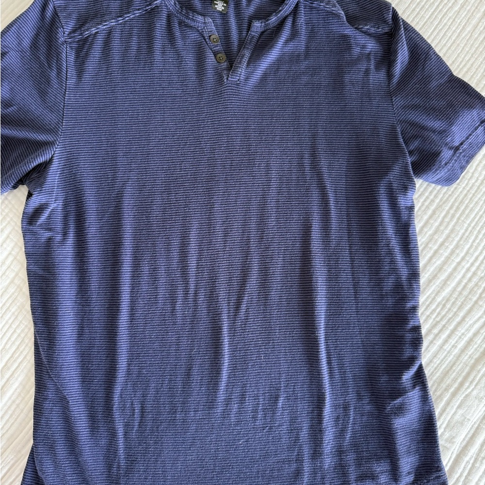 Kenneth Cole Blue Casual Button Down Shirt